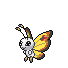 Shiny icon of Vivillon Continental pattern