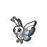 Shiny icon of Vivillon Monsoon pattern
