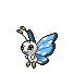 Shiny icon of Vivillon Tundra pattern